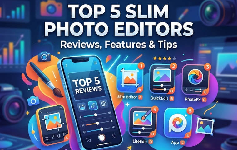 Top 5 Slim Photo Editors: Reviews, Features & Tips