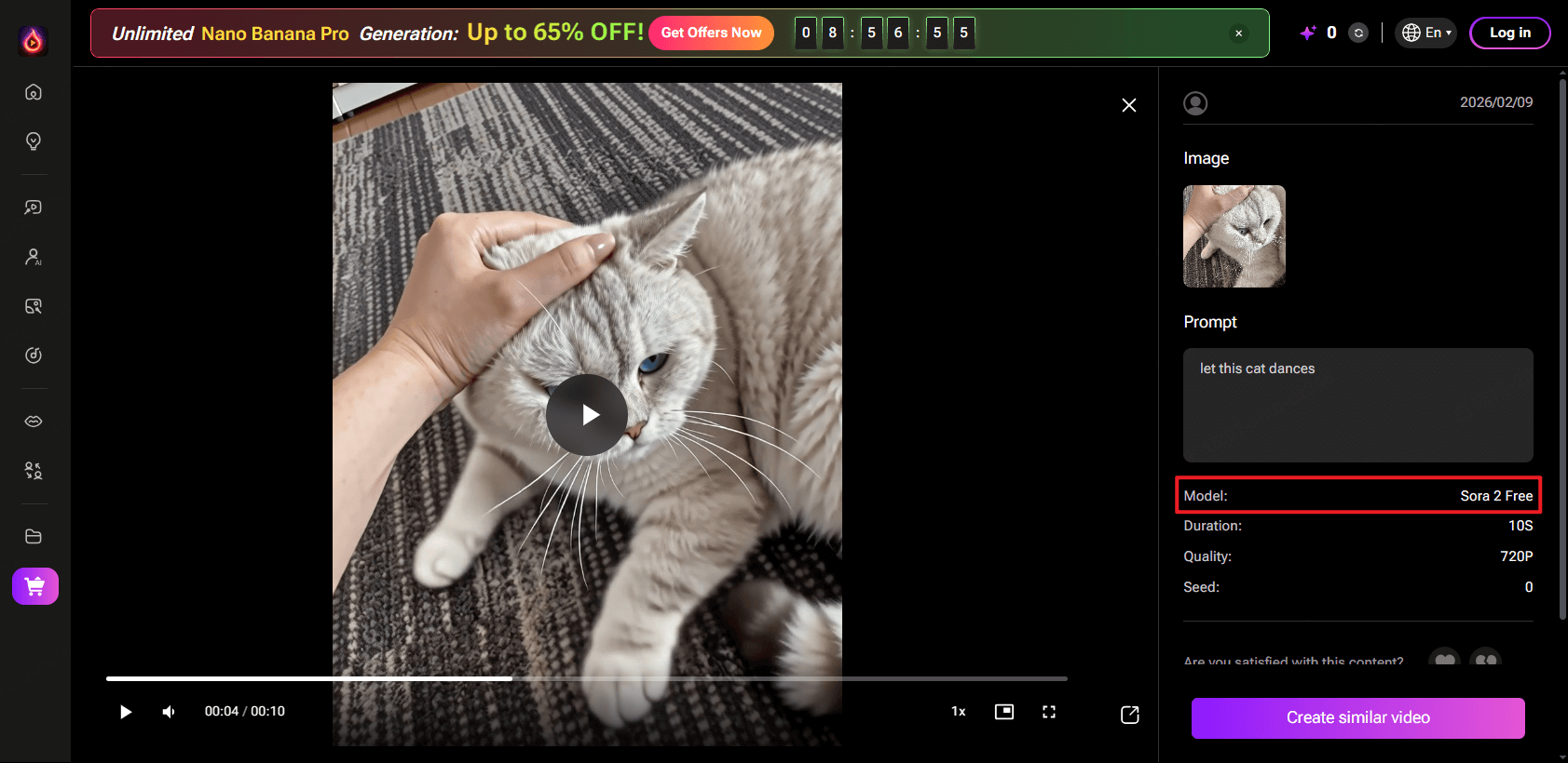 get ai video without watermark and free