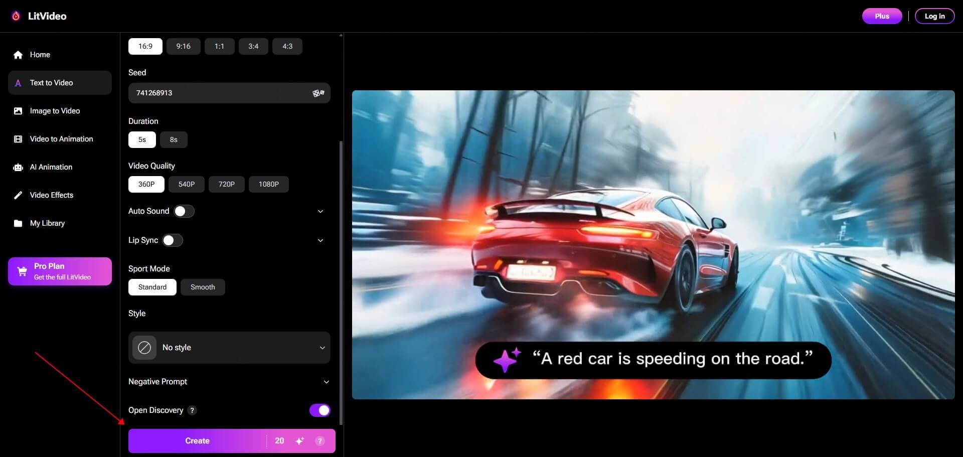 generate your video