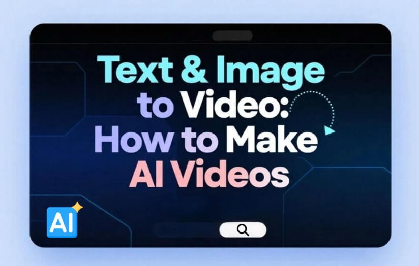 Text & Image to Video: How to Make AI Videos in Minutes