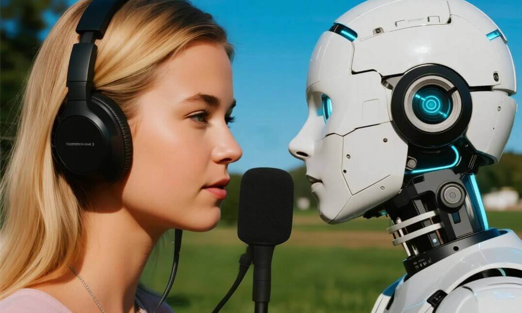 human vs ai asmr content