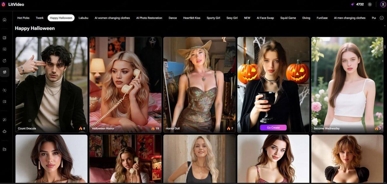 LitVideo's Halloween Video Effects