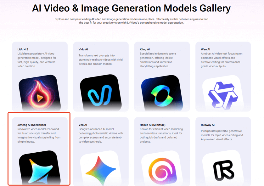 LitVideo Model Gallery