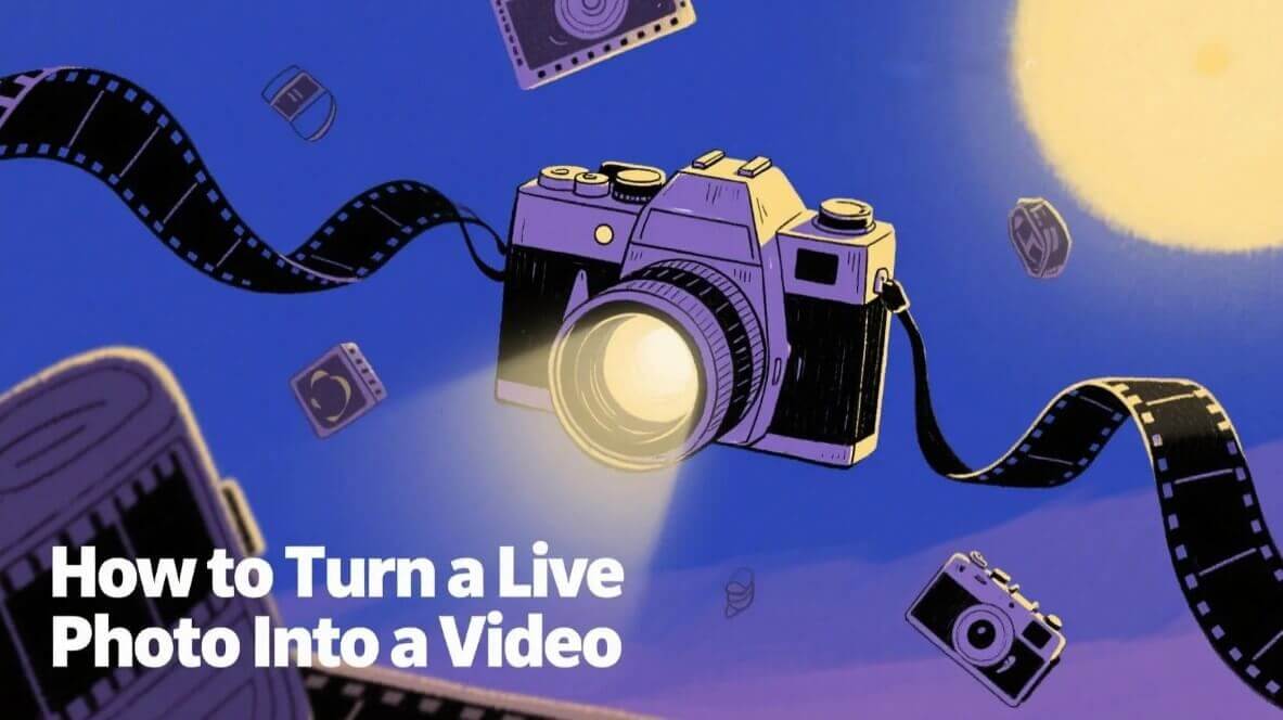 how to turn a live photo into a video