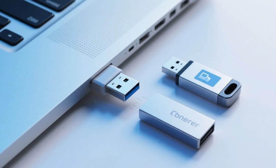 use usb drive to transfer files