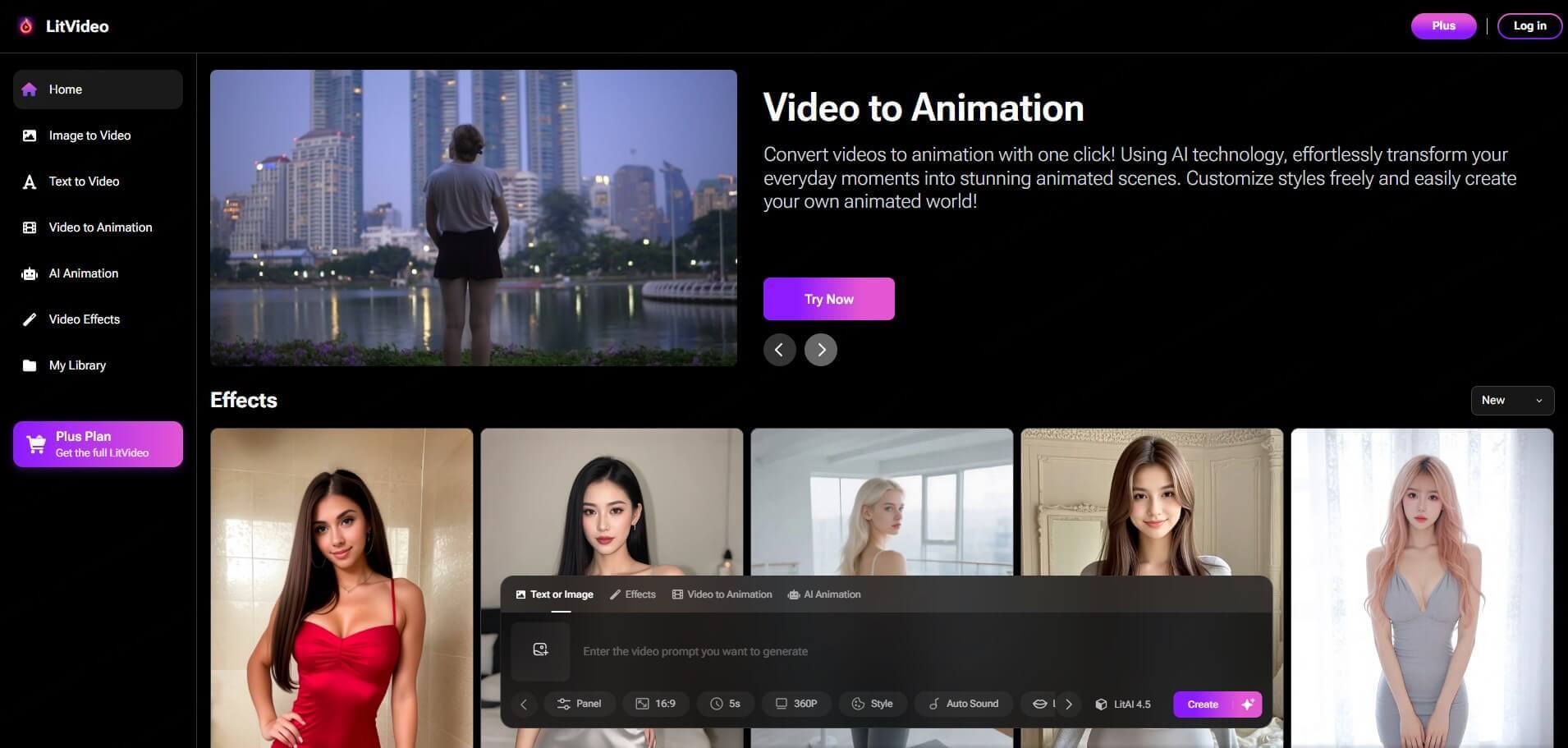 ai video to animation