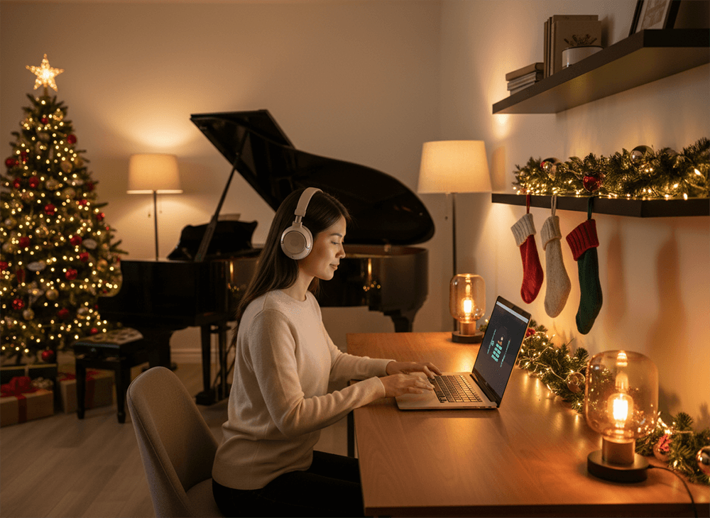 AI生成クリスマス曲の楽しみ方｜AIで作るオリジナルのクリスマスソングガイド