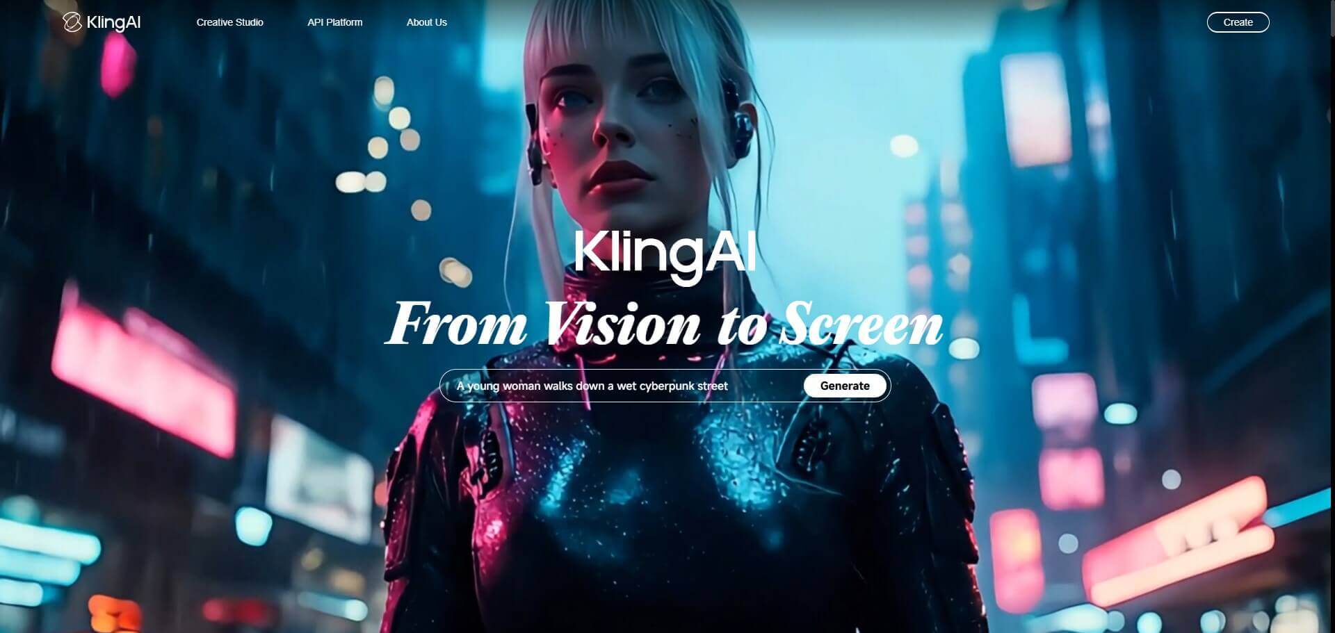 Kling AIビデオジェネレーター