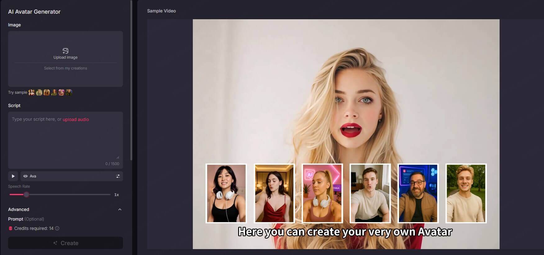Pollo AI Avatar Generator