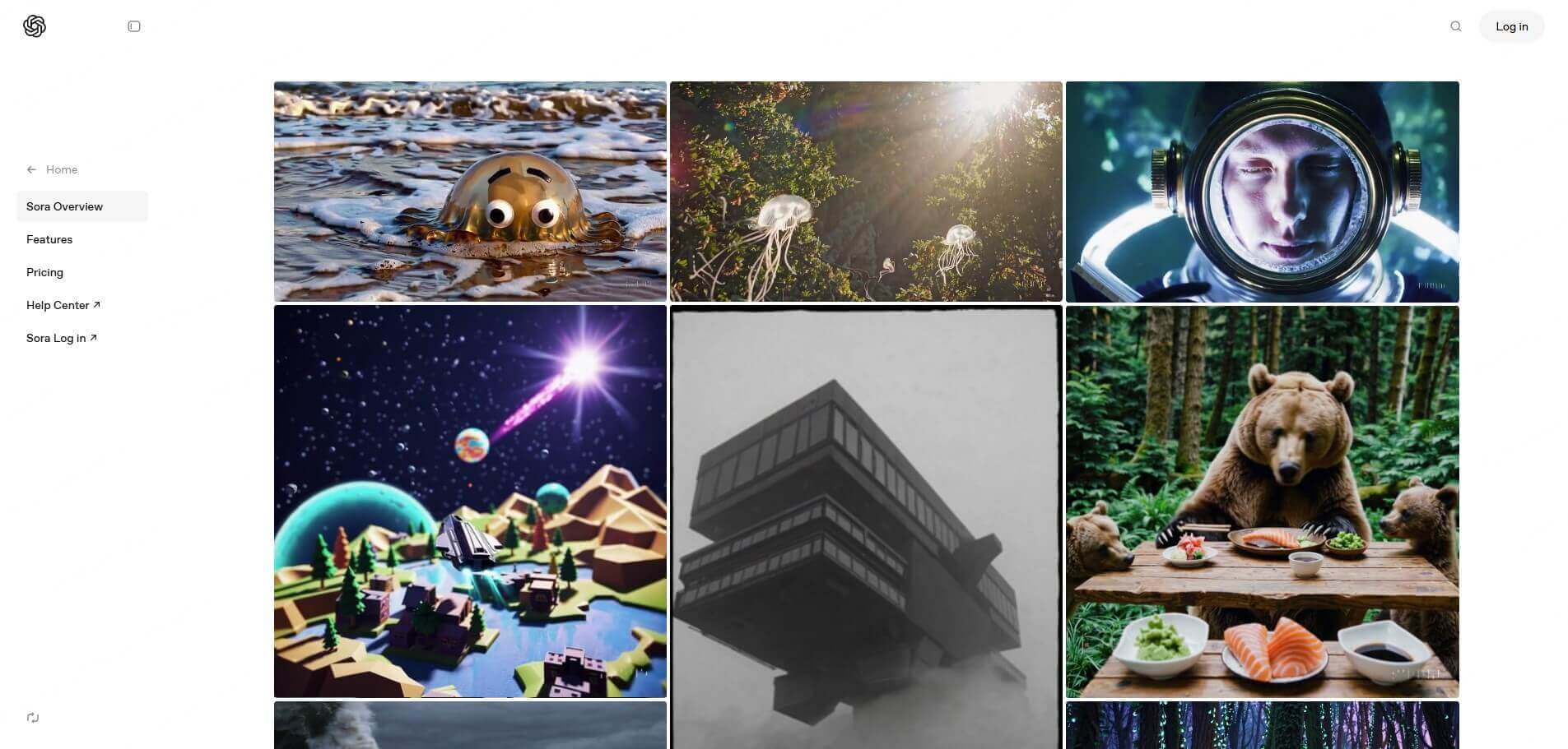 Sora OpenAIビデオジェネレーター