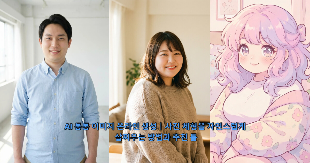 AI 체형 변형 도구