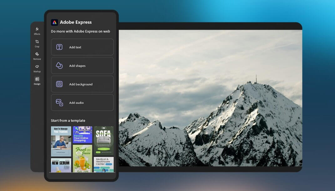 Adobe Photoshop Express screenshot