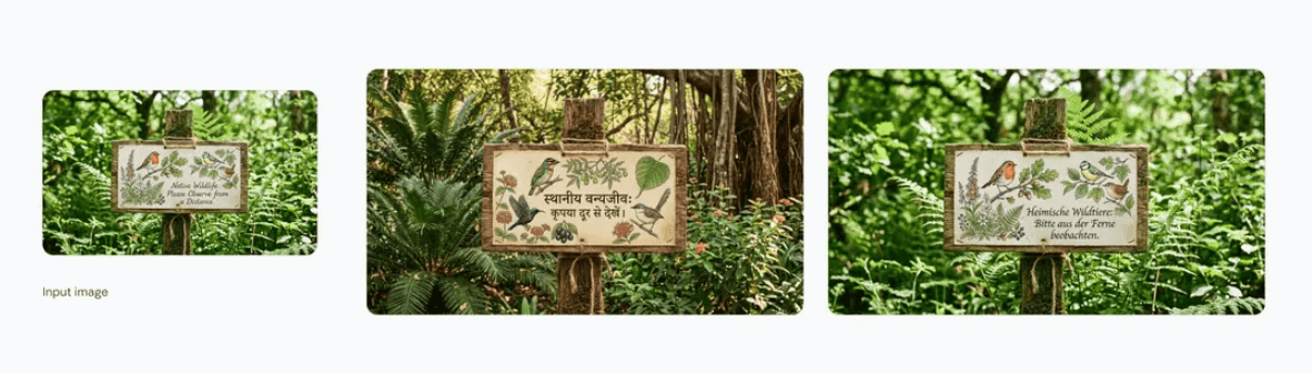 Nano Banana 2生成的自然風格看板